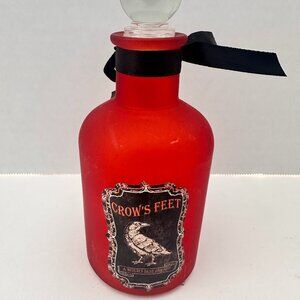 Crow’s Feet Halloween Potion Display Bottle